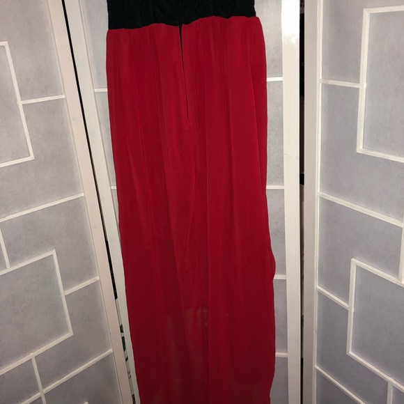 My Michelle High-Low Hem Strapless Bustier Dress - Picture 8 of 8
